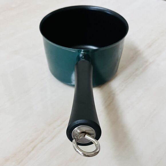 Nordic Ware USA 1.5 QT Non-stick Saucepan Dark Green with Lid - Picture 7 of 11